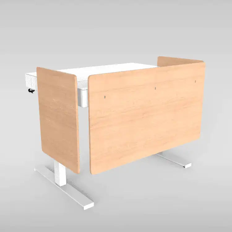 Heckler H921-SL-7909 4U Modesty Panel Set - Fusion Maple Laminate Collaboration Furniture Heckler Design