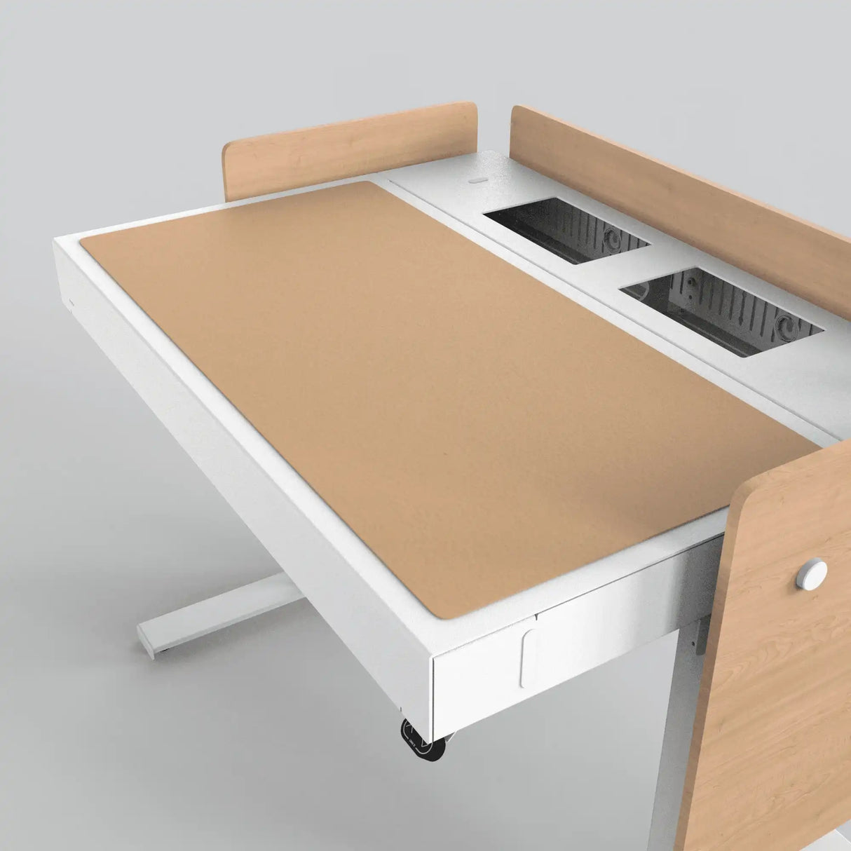 Heckler H922-4002 4U Lectern Deskpad - Leather Collaboration Furniture Heckler Design