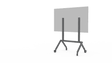 HecklerAV Cart for DTEN D7 75" Display - H710BG Collaboration Furniture Heckler Design