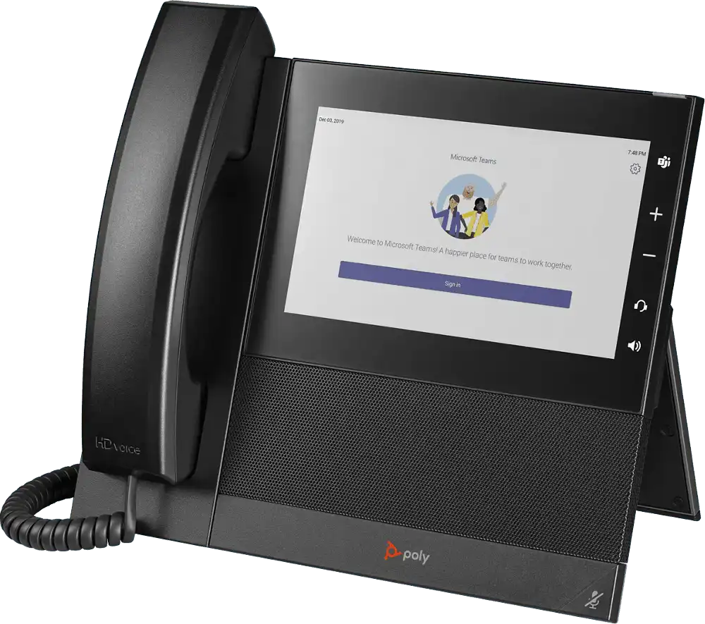 HP Poly CCX 600 Business Media Desk Phone (Microsoft Teams) Conference Phones Poly