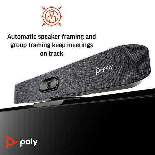 HP POLY Poly Studio X30 - video conferencing kit - TAA Compliant - with Poly TC8 - 842V4AA#ABA Video Conferencing Poly