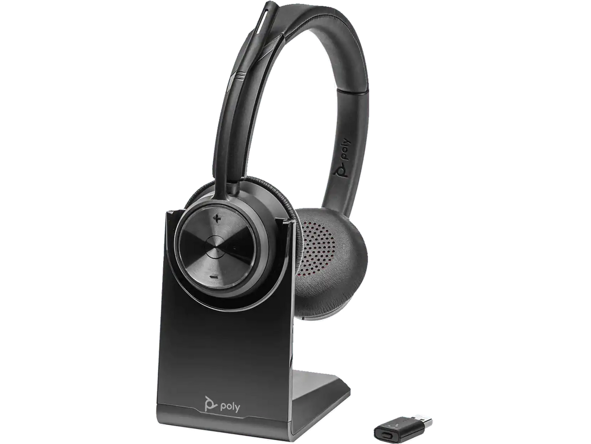 HP POLY Savi 7320 UC Stereo DECT 1920-1930 MHz Headset - 8L549AA#ABA Conference Phones Poly