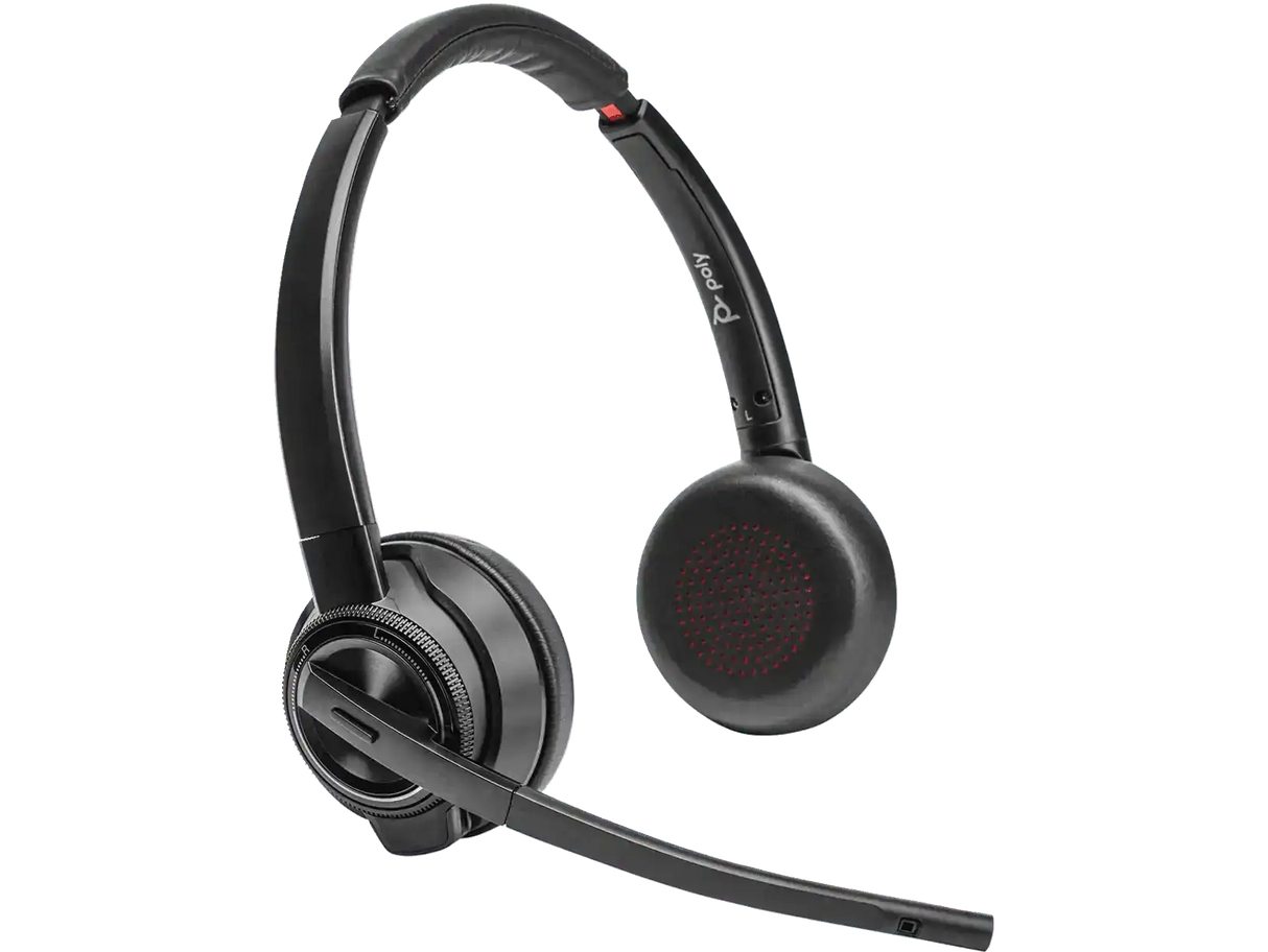 HP POLY Savi 8420 Office Stereo DECT 1920-1930 MHz Headset - 8L7F2AA#ABA Conference Phones Poly