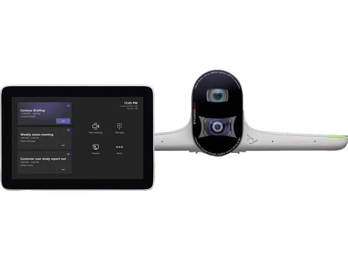 HP POLY Studio Large Room Kit for Microsoft Teams (Studio E70, GC8, HP Mini Conferencing PC) Video Conferencing Poly