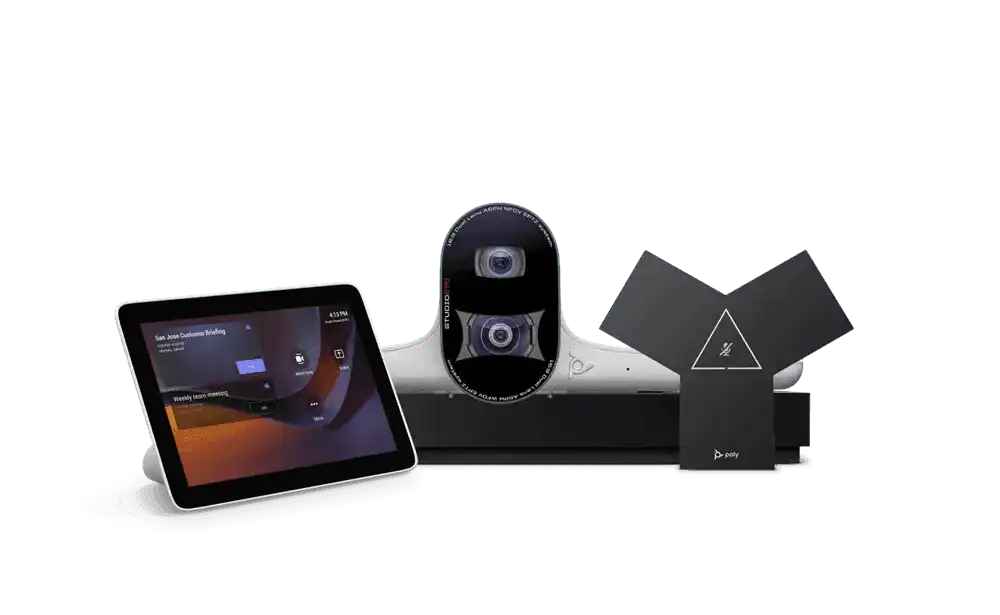 HP POLY Studio + Shure Large Room Microsoft Teams Bundle Video Conferencing Poly