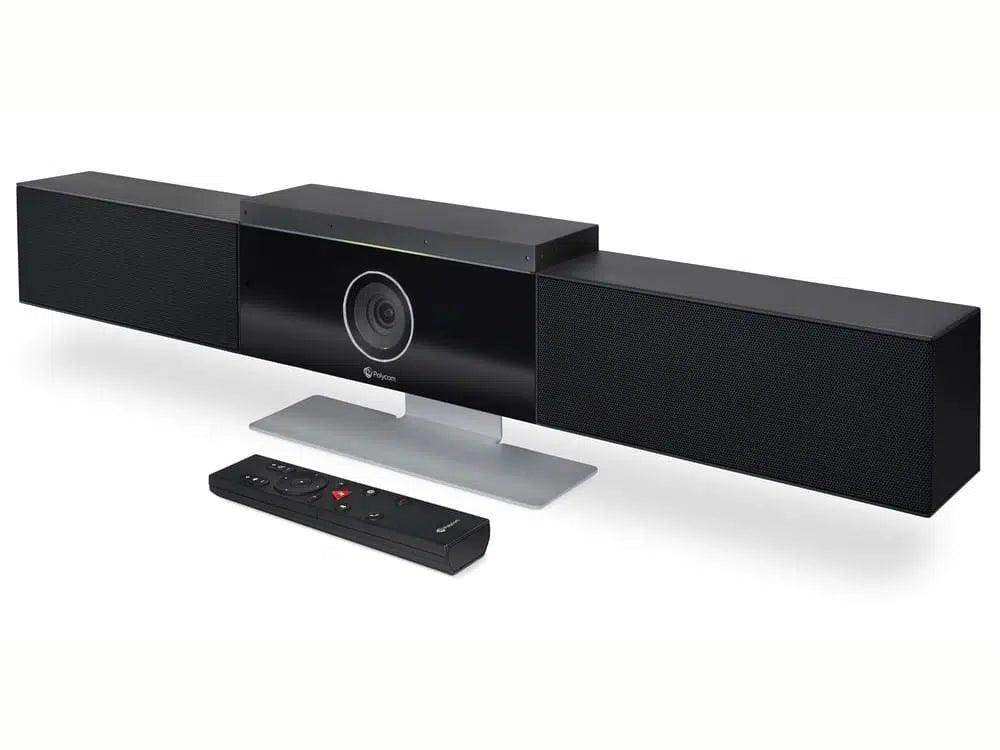 Poly Studio – USB 4K Video Bar for Small & Huddle Rooms Video Conferencing Poly
