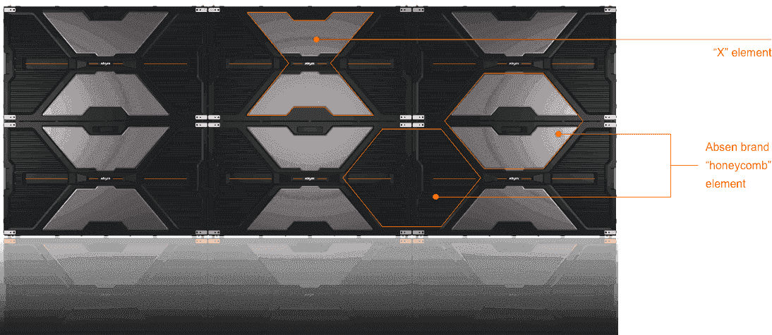 Absen NX2.5 240x540 NX Series 2.5mm Pixel Pitch LED Video Wall Panel Video Wall Absen