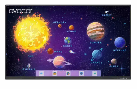 Avocor S Series AVS-7510E 75" UHD 4K Touchscreen Commercial Monitor Interactive Displays Avocor