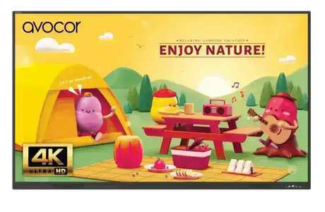 Avocor S Series AVS-7510E 75" UHD 4K Touchscreen Commercial Monitor Interactive Displays Avocor