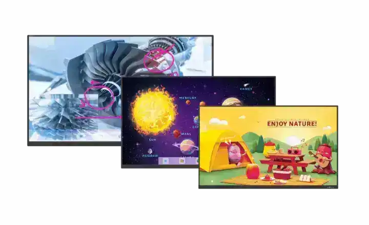 Avocor S Series AVS-8610E 86" UHD 4K Touchscreen Commercial Monitor Interactive Displays Avocor