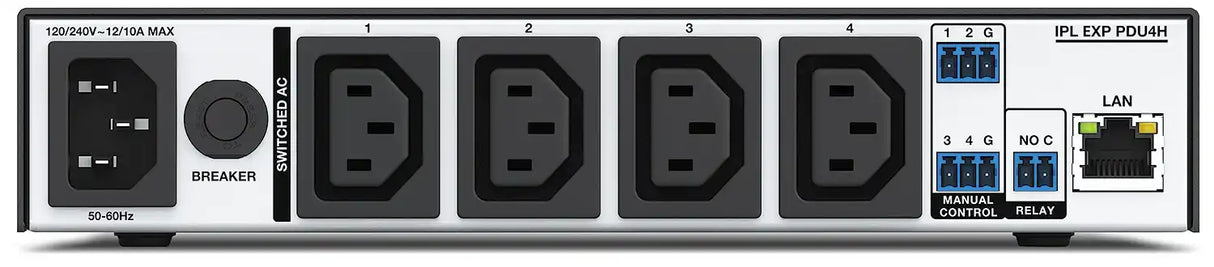 Extron IPL EXP PDU4H Four IEC Outlets with Edison Cable Kit Video Extron
