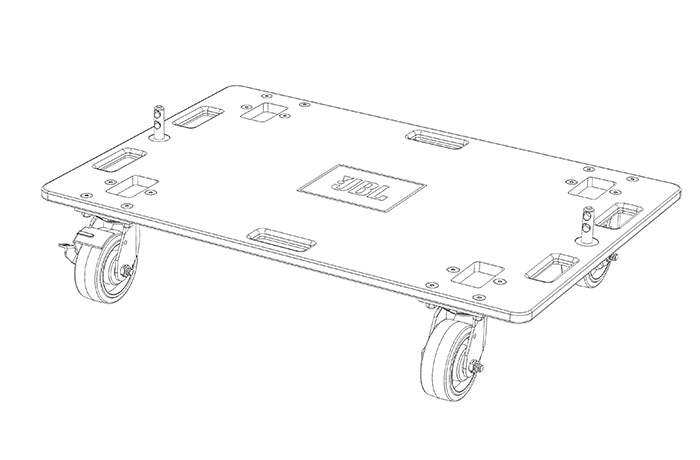 JBL VTX M-Series VTX S25 VT Vertical Transporter Speakers JBL Professional