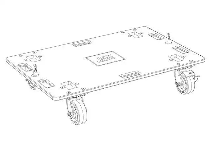 JBL VTX M-Series VTX S25 VT Vertical Transporter Speakers JBL Professional