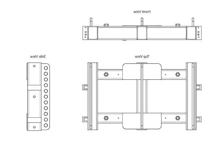 JBL VTX M-Series VTX-V20-AF Array Frame Speakers JBL Professional
