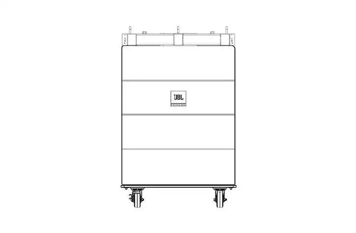 JBL VTX M-Series VTX V20 VT CVRW Vertical Transporter Cover Wrap Speakers JBL Professional