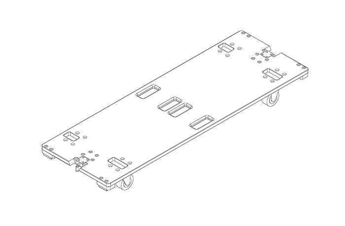 JBL VTX M-Series VTX-V25-ACC Accessory Cover and Casterboard Speakers JBL Professional