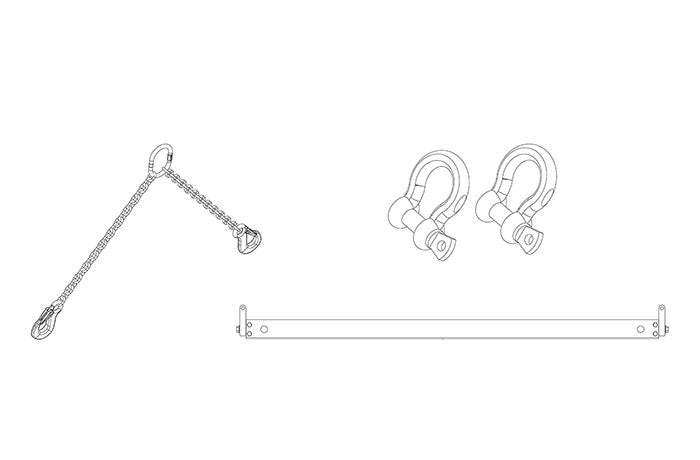 JBL VTX M-Series VTX-V25-PB Pull Back Accessory Speakers JBL Professional