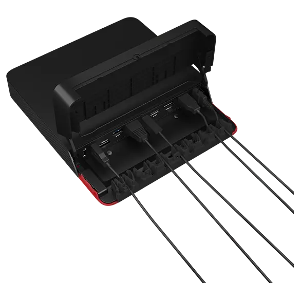 Lenovo ThinkSmart IP Controller Linkbox with connected cables