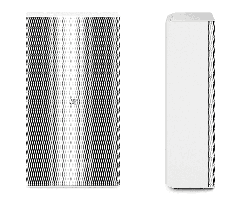 K-Array Domino KF210W 10" passive, 4/16, stainless steel, full-range speaker (White) Speakers K-Array