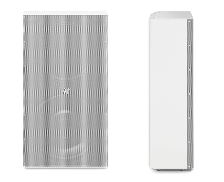 K-Array Domino KF210W 10" passive, 4/16, stainless steel, full-range speaker (White) Speakers K-Array