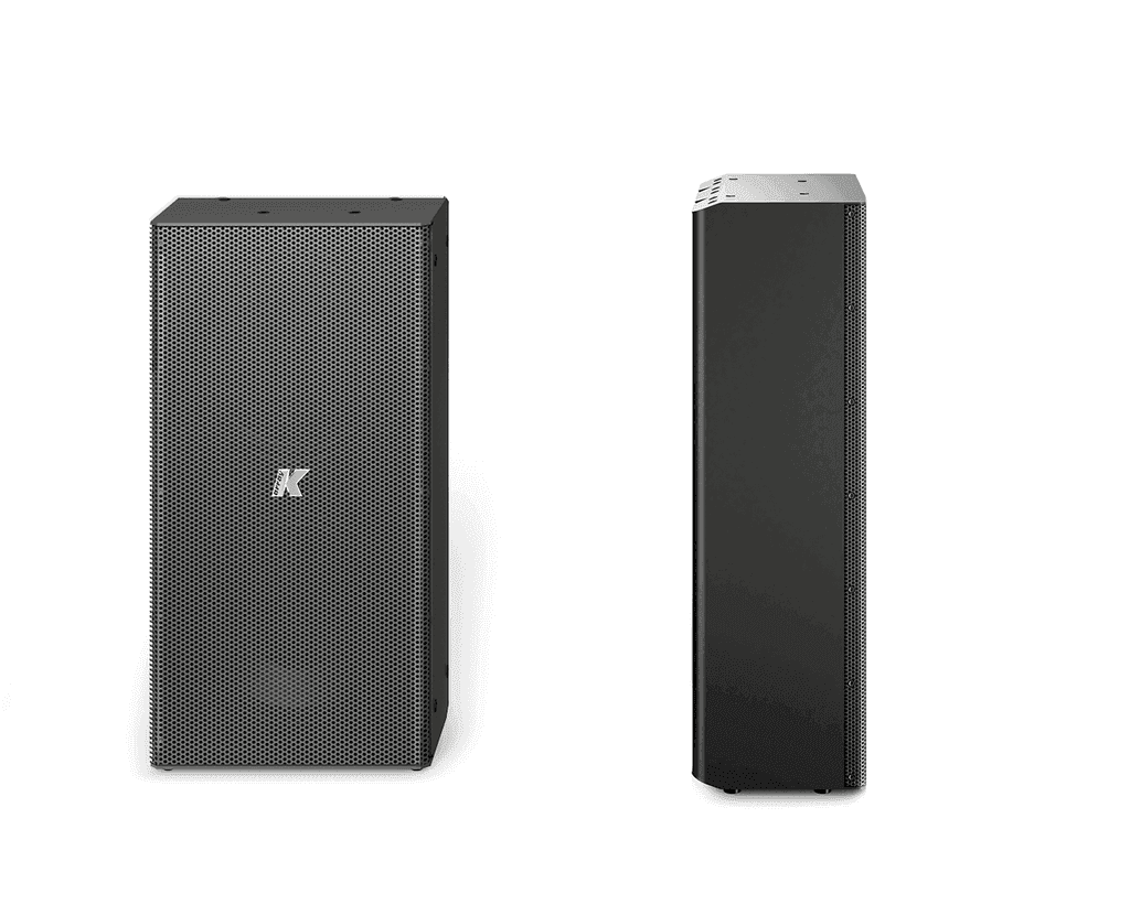 K-Array Domino KF26 6" passive, 8/32, stainless steel, full-range speaker (Black) Speakers K-Array