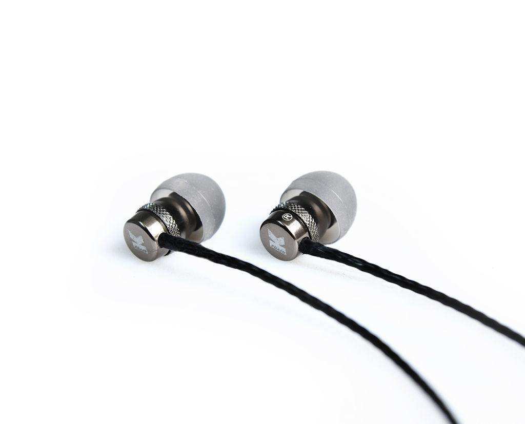 K-Array Duetto KD6T Titanium-plated professional reference earbuds (Titanium) Headphones K-Array