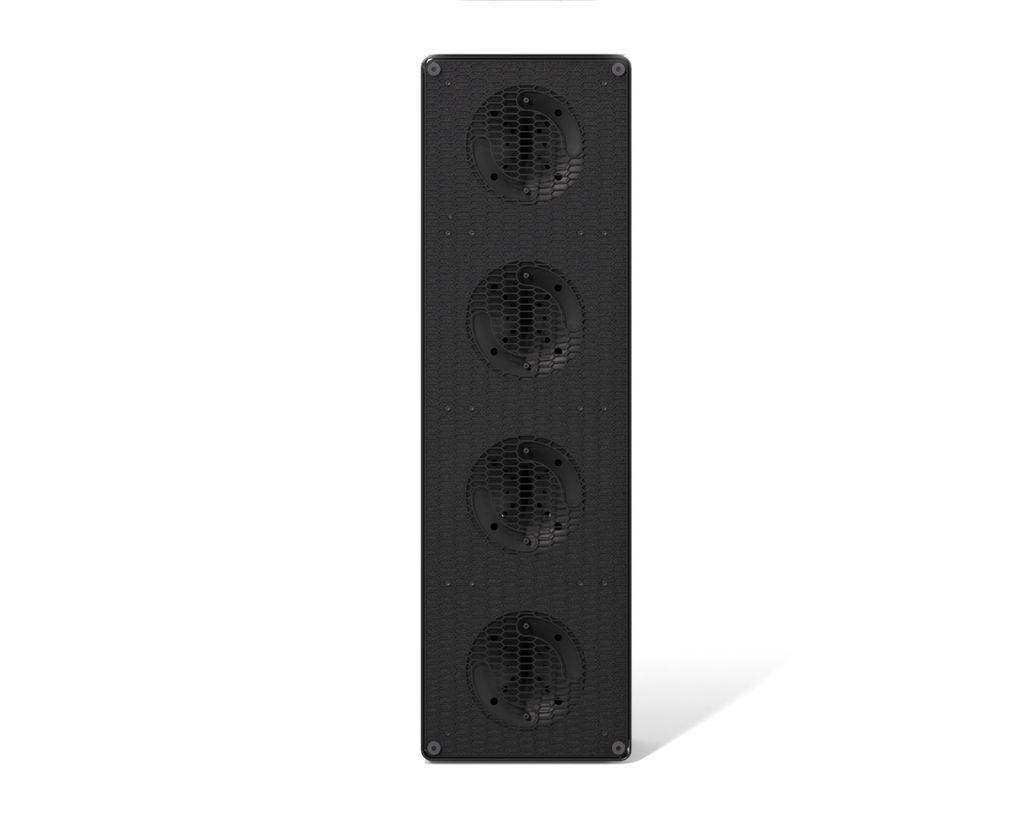 K-Array Firenze KH7P I Passive 3D digital steerable slim array speaker (Black) Speakers K-Array