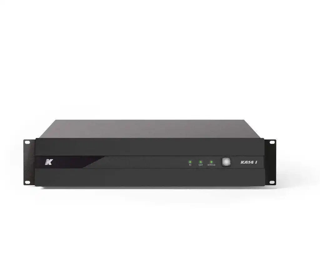 K-Array Kommander KA14 I Class D, 2U rack amplifier with DSP and remote control (4x300W @ 4 Ω) Audio Amplifiers K-Array