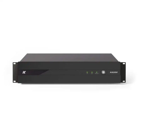 K-Array Kommander KA208 Class D, 2U-rack amplifier with DSP and remote control (8x2500W @ 4 Ω) Audio Amplifiers K-Array