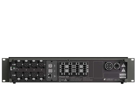 K-Array Kommander KA208LIVE Class D, 8ch 2U-rack amplifier with DSP, remote control and Live connectors (8x2500W @ 4 Ω) Audio Amplifiers K-Array