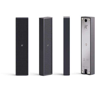 K-Array Lyzard KZ14 I Ultra-mini, 10cm-long, aluminium line array speaker (Black) Speakers K-Array