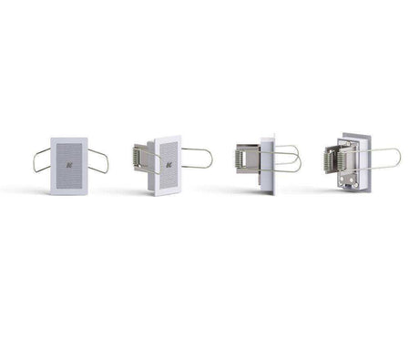 K-Array Lyzard KZ1RW I Ultra-mini, 4cm-long, aluminium point source speaker, in-wall mounting version (White) Speakers K-Array