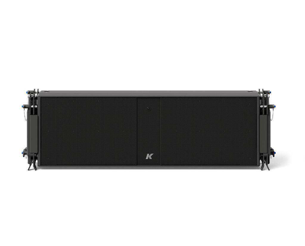 K-Array Mugello KH3P I Ultra-thin 8+16 passive double 12" line array element (Black) Speakers K-Array
