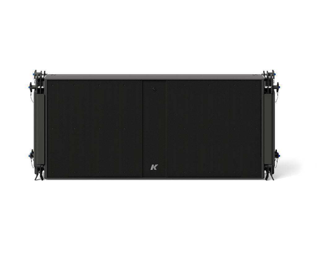 K-Array Mugello KH5P I Ultra-thin 2 x 8+16 passive double 15" line array element (Black) Speakers K-Array