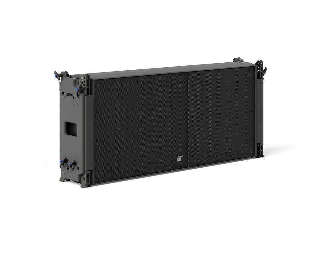 K-Array Mugello KH5P I Ultra-thin 2 x 8+16 passive double 15" line array element (Black) Speakers K-Array