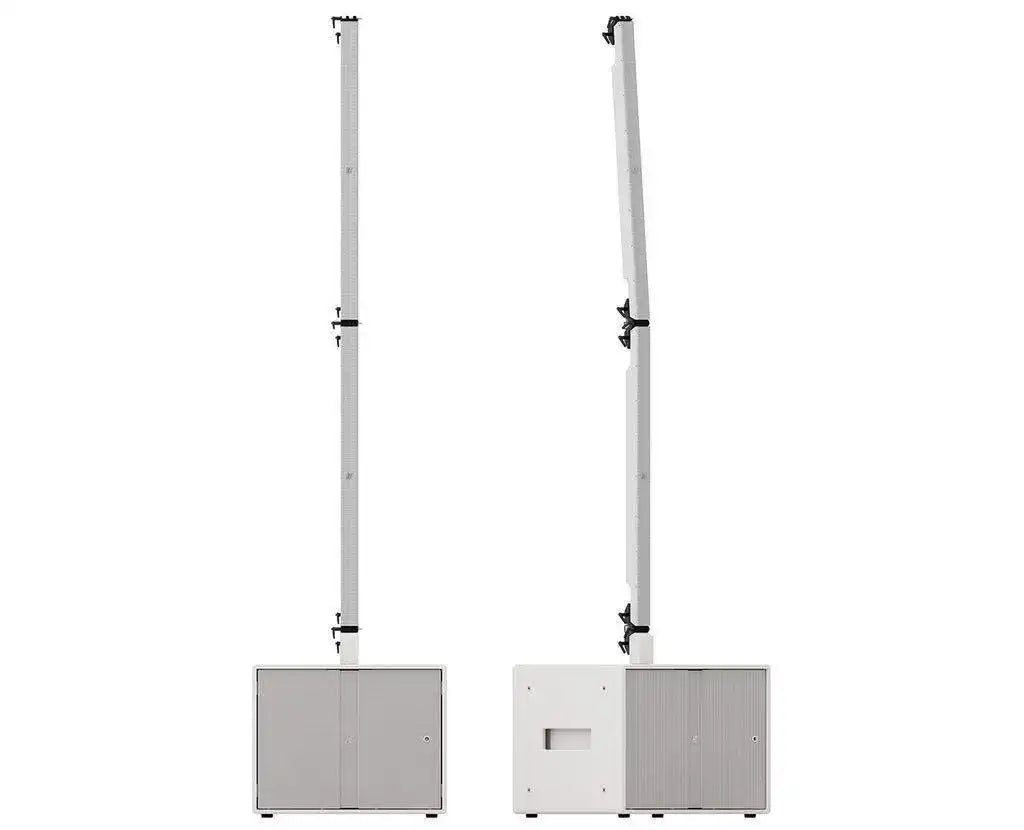 K-Array Pinnacle KR202W II Powered stereo system composed of 1 KS2 I + 1 KS2P I + 4 KK102 I + mounting hardware (White) Speakers K-Array