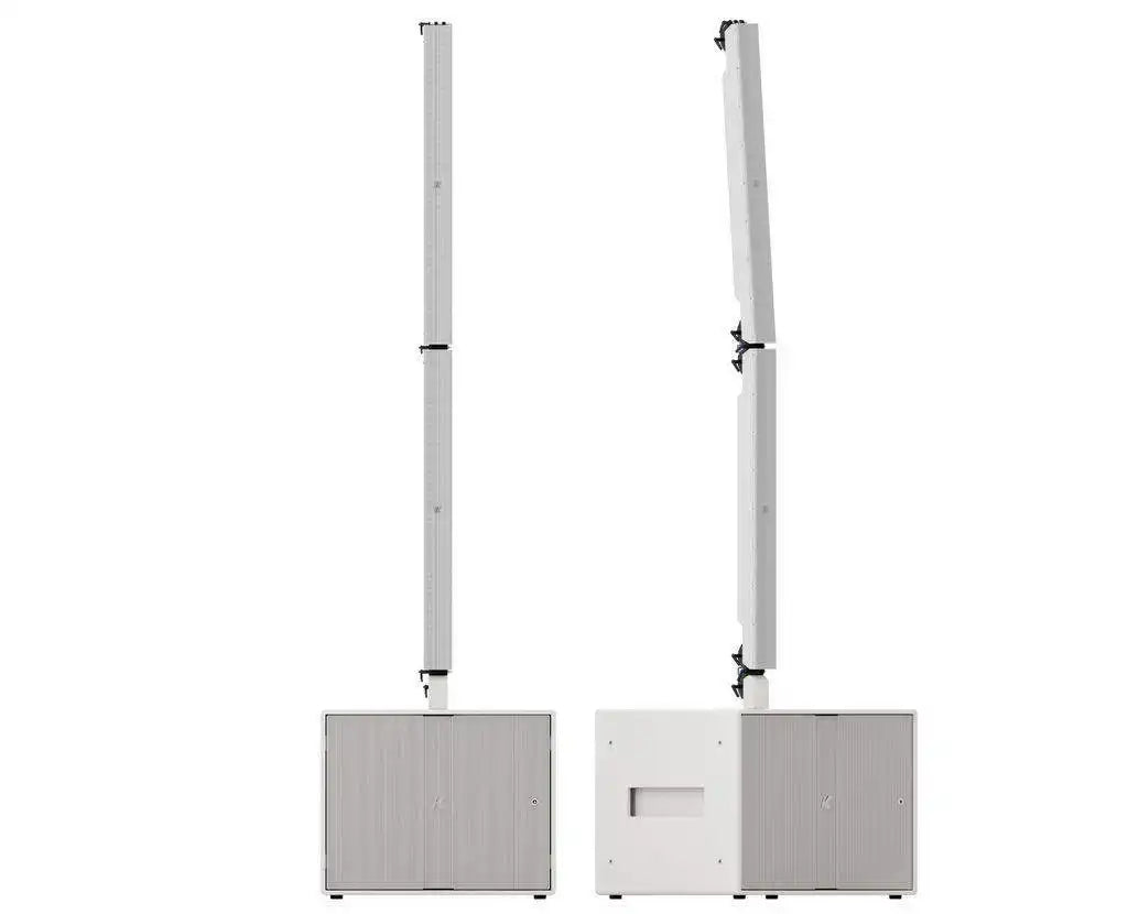 K-Array Pinnacle KR402W II Powered stereo system composed of 1 KS3 I + 1 KS3P I + 4 KP102 I + mounting hardware (White) Speakers K-Array