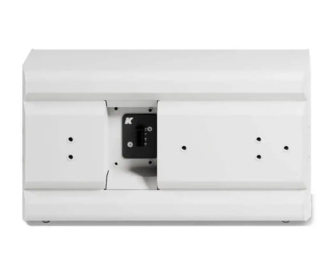 K-Array Rumble KU26W Ultra-slim, 8/32Ω stainless steel passive subwoofer with 2x6" cones (White) Speakers K-Array