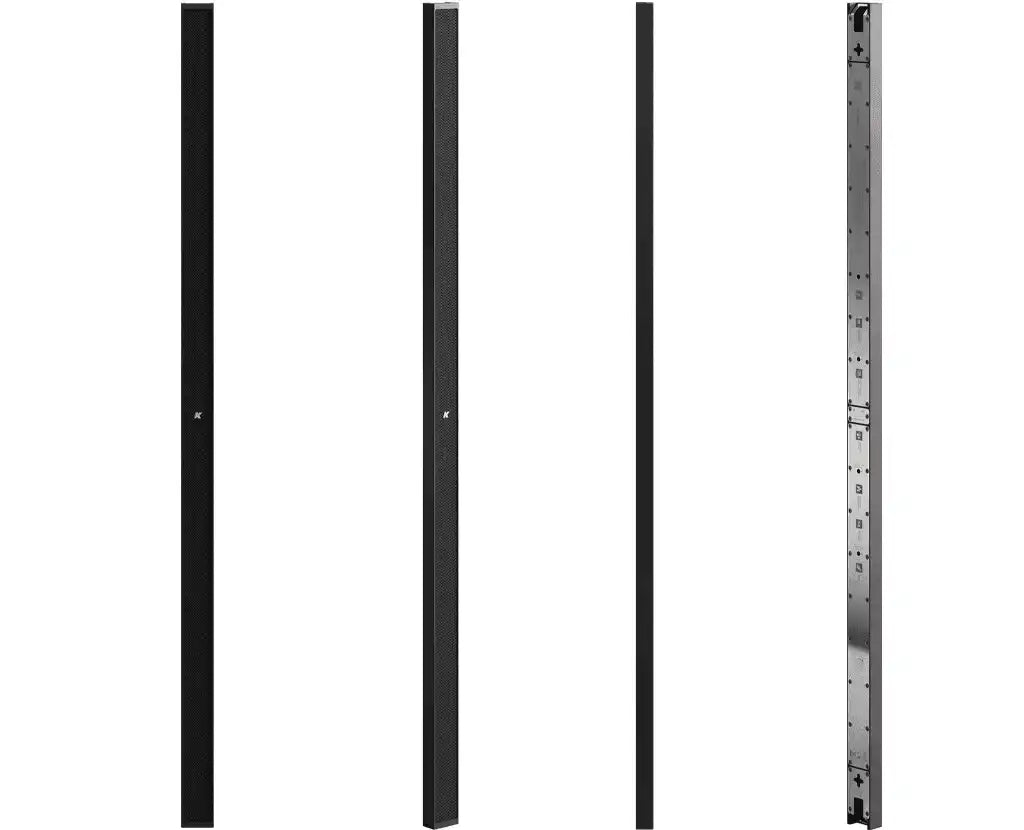 K-Array Vyper KV102 II Ultra-flat, 100cm-long, aluminum line array element with 16x1" cones (Black) Speakers K-Array