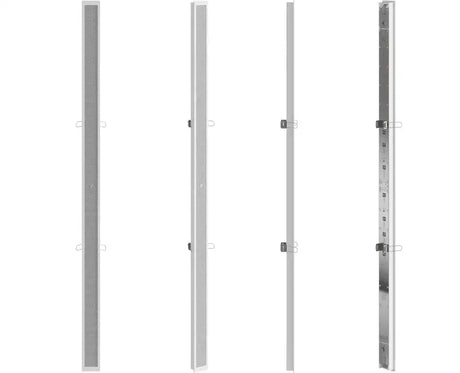 K-Array Vyper KV102RW II Ultra-flat, 100cm-long, aluminum line array element with 16x1" cones, in-wall mounting version (White) Speakers K-Array