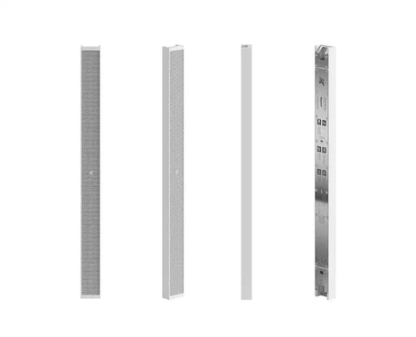 K-Array Vyper KV52W II Ultra-flat, 50cm-long, aluminum line array element with 8x1" cones (White) Speakers K-Array