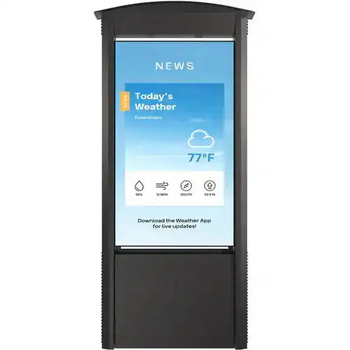 Peerless-AV KOP55XHB – 55" Outdoor Smart City Kiosk Video Peerless-AV