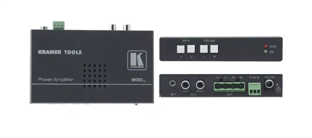 Kramer 900xl Stereo Audio Amplifier Video Transmitters Kramer