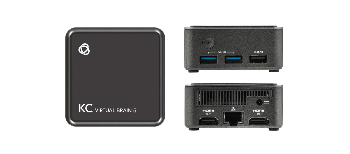 Kramer KC-VIRTUALBRAIN5 Hardware Platform with 5 Instances of Kramer BRAINware Video Transmitters Kramer