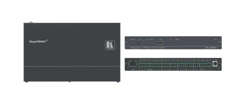 Kramer SL-240C Compact 16–Port Master / Room Controller with PoE Video Transmitters Kramer