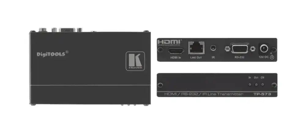 Kramer TP-573 HDMI / RS-232 / IR Line Transmitter Video Transmitters Kramer