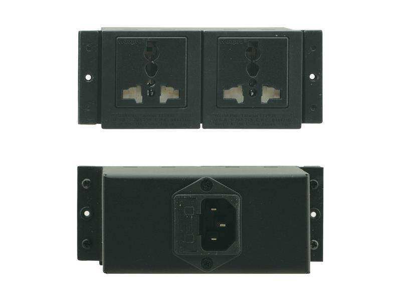 Kramer TS-2US Dual Power Socket Module Video Transmitters Kramer