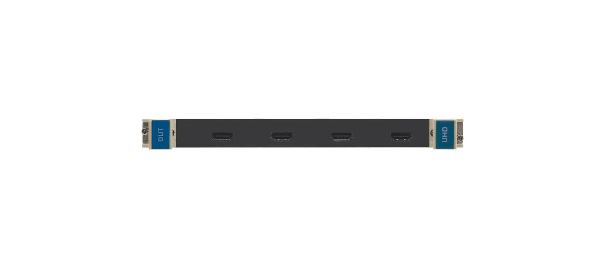 Kramer UHD-OUT4-F32/STANDALONE 4–Channel 4K60 4:2:0 HDMI Output Card Video Transmitters Kramer