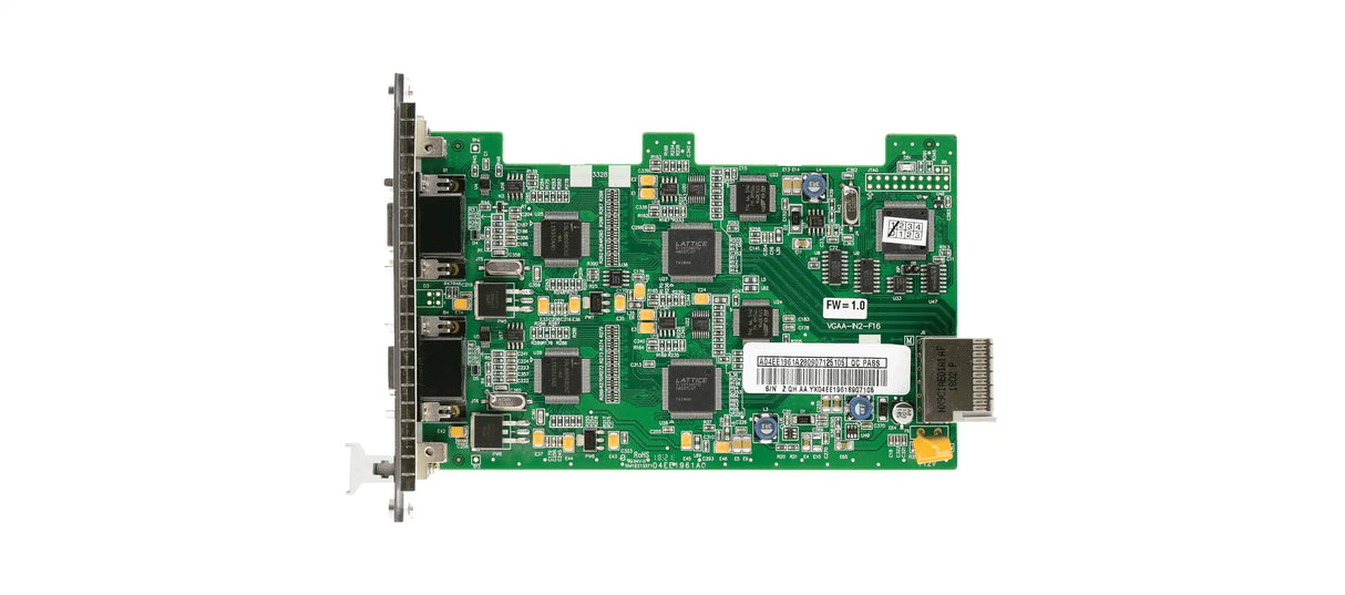 Kramer VGAA-IN2-F16/STANDALONE 2–Channel VGA with Analog Audio Input Card Video Transmitters Kramer