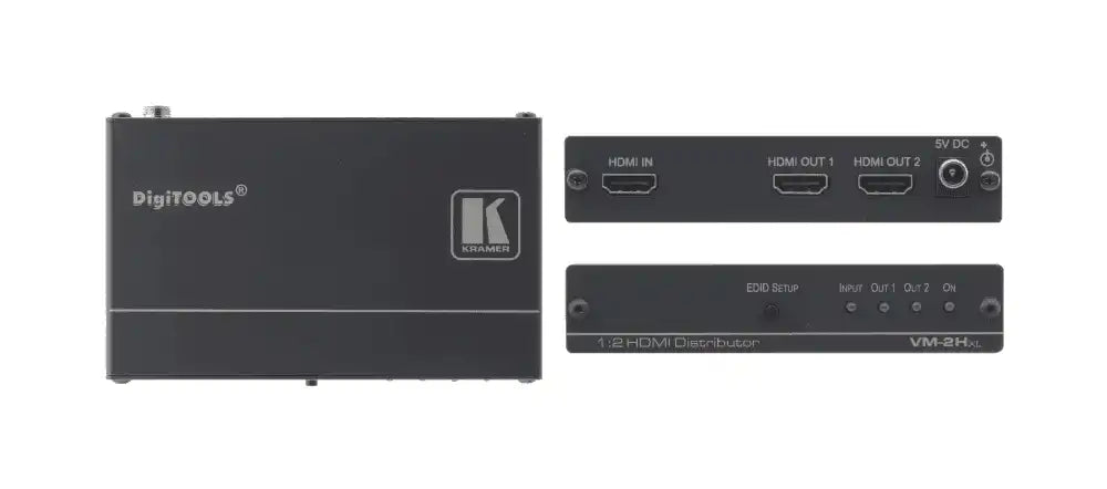 Kramer VM-2Hxl 1:2 HDMI Distribution Amplifier Video Transmitters Kramer